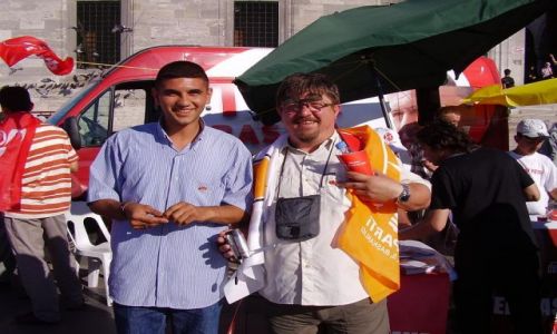 Zdjecie TURCJA / Istambul / bazar / kampania wyborcza