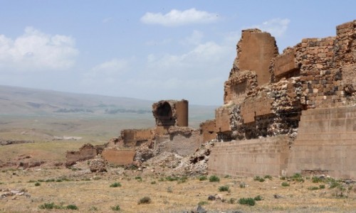 Zdjcie TURCJA / wschodnia Anatolia / Ani / Ruiny murw miasta Ani