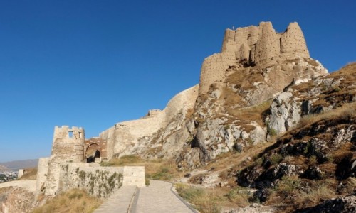 Zdjcie TURCJA / wschodnia Anatolia / Wan / Zamek w Wan