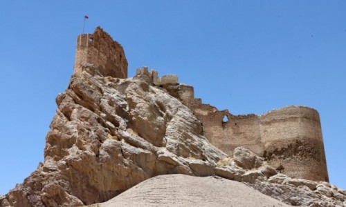 Zdjęcie TURCJA / wschodnia Anatolia / Guzelsu / Zamek Hosap