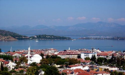 Zdjęcie TURCJA / Turcja Egejska / Fethiye / widok na zatoke Fethtiye