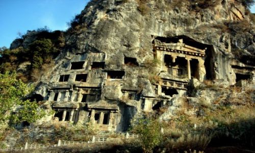 Zdjcie TURCJA / Turcja Egejska / Fethiye / grobowiec Amintasa