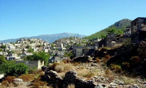 Zdjcie TURCJA / Turcja Egejska / Fethiye / miasto duchw- kayakoy