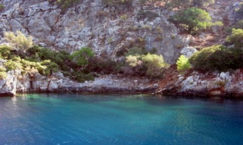 Zdjecie TURCJA / Turcja Egejska / Fethiye / kolorowa zatoczka