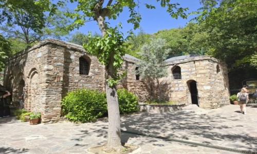 TURCJA / Efez. / Wzgorze Słowików (Bulbul Dagi). / Dom Najświętszej Maryi Panny (Meryem Ana Evi).