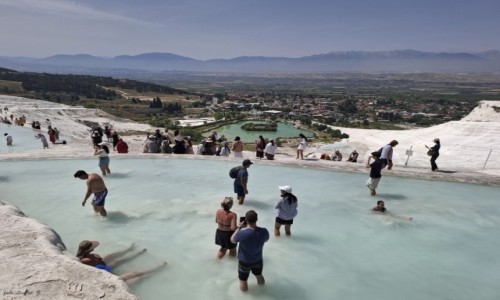 TURCJA / po�udniowo-zachodnia Turcja. / Denizil. / Pomukkale -