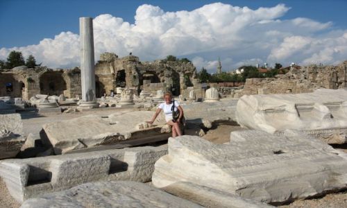 Zdjęcie TURCJA / brak / Side / Stare Miasto w Side