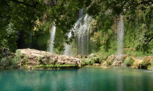 Zdjecie TURCJA / brak / Park Kursunlu / Wodospad Parku Narodowego Kursunlu 