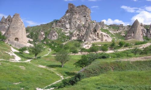 Zdjecie TURCJA / Wyyna Anatolijska / Kapadocja / bajka