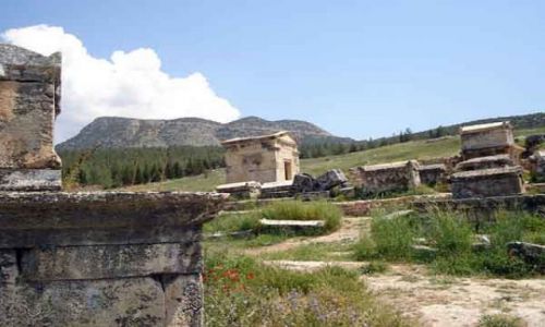 Zdjecie TURCJA / brak / Hierapolis - Pamukkale / Nekropolia