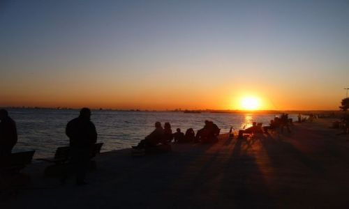 Zdjecie TURCJA / brak / Istambu / Zachd soca nad Morzem Marmara