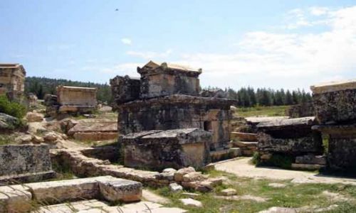 Zdjęcie TURCJA / brak / Hierapolis - Pamukkale / Nekroplia