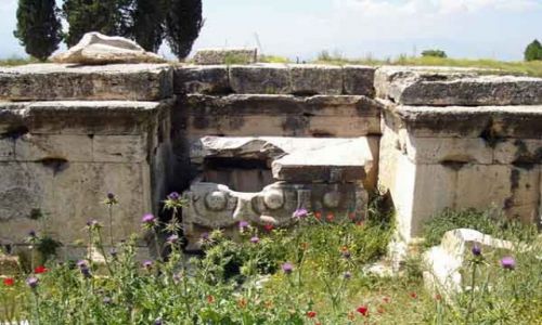 Zdjęcie TURCJA / brak / Hierapolis - Pamukkale / Nekropolia