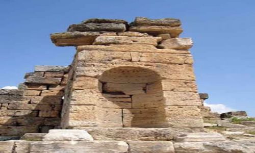 Zdjęcie TURCJA / brak / Hierapolis - Pamukkale / Fragment starówki