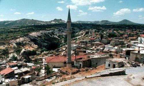 Zdjcie TURCJA /  Kapadocja / UCHISAR / Panorama z twierdzy w Uchisar.