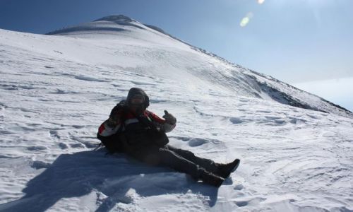 Zdjęcie TURCJA / Dogubayuzit / Ararat / Podzczas zejscia z Araratu;)