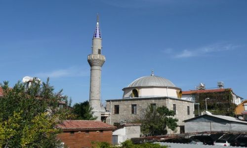 Zdjecie TURCJA / Antalia / Side / Meczet z minaretem