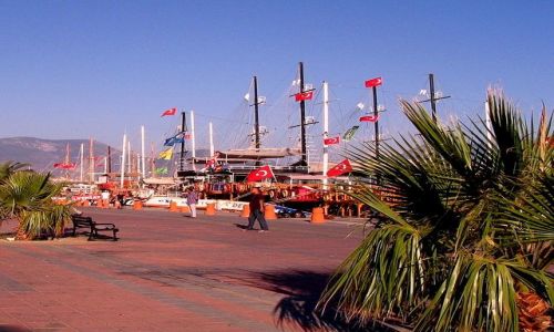 Zdjecie TURCJA / Riwiera Turecka / Alanya / przysta jachtowa