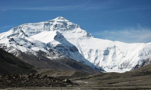 Zdjecie TYBET / Tybet / od strony tybetaskiej... / Konkurs - jak marzenia to na miar Mt Everest :)
