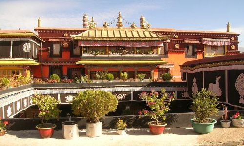 Zdjcie TYBET / brak / Lhasa / witynia Jokhang 1
