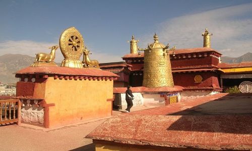 Zdjcie TYBET / brak / Lhasa / witynia Jokhang 2