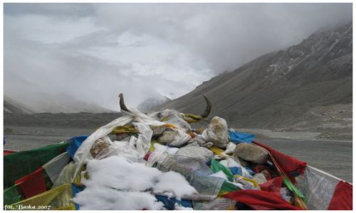 Zdjęcie TYBET / Himalaje / Everest Base Camp / Na punkcie widokowym