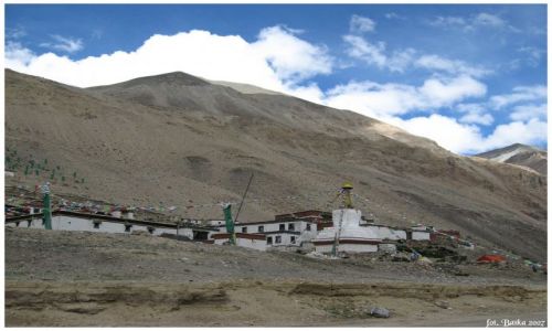 Zdjęcie TYBET / Himalaje / Everest Base Camp / Klasztor Rongbuk