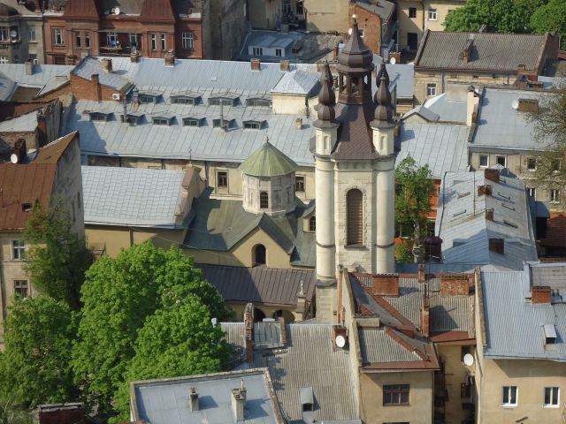 Zdjęcia: Lwów, Województwo Lwowskie, Widoki z wieży ratuszowej (2), UKRAINA Zdjęcia: Lwów, Województwo Lwowskie, Widoki z wieży ratuszowej (2), UKRAINA