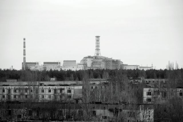 Zdjęcia: strefa zero, Nad miastem króluje blok nr4, UKRAINA Zdjęcia: strefa zero, Nad miastem króluje blok nr4, UKRAINA