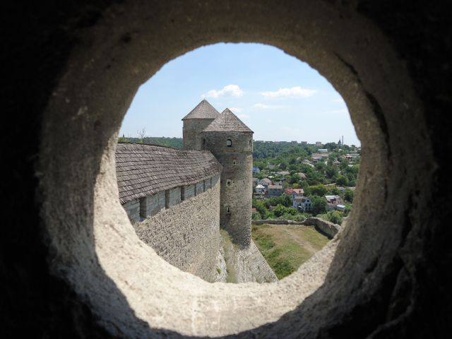 Zdjęcia: Kamieniec Podolski, Podole, Panorama miasta z zamku, UKRAINA Zdjęcia: Kamieniec Podolski, Podole, Panorama miasta z zamku, UKRAINA