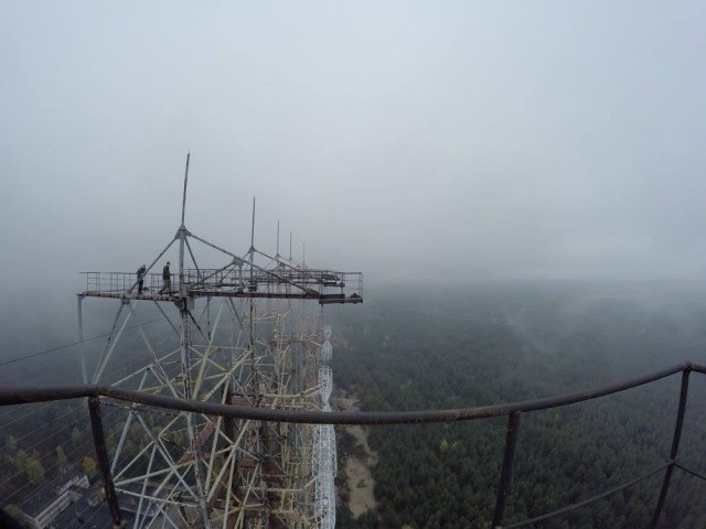 Zdj cia: Czarnobyl-2, obwd Kijowski, Szczyt anteny radaru DUGA, UKRAINA