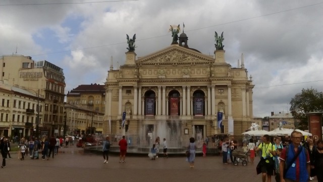 Zdj cia: Lww, Opera we Lwowie, UKRAINA
