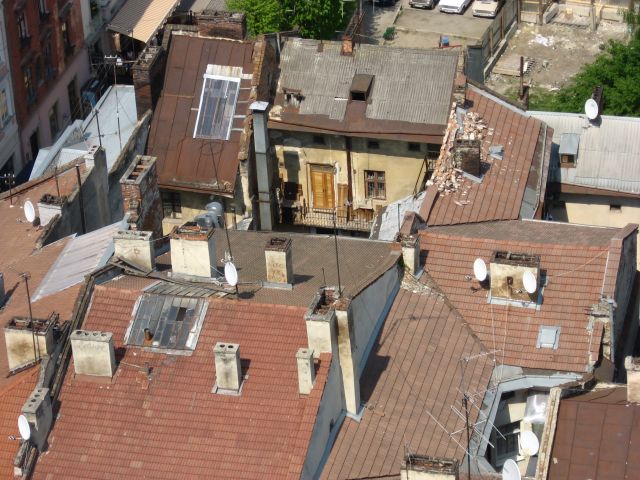 Zdjęcia: Lwów, lwowskie dachy, UKRAINA Zdjęcia: Lwów, lwowskie dachy, UKRAINA