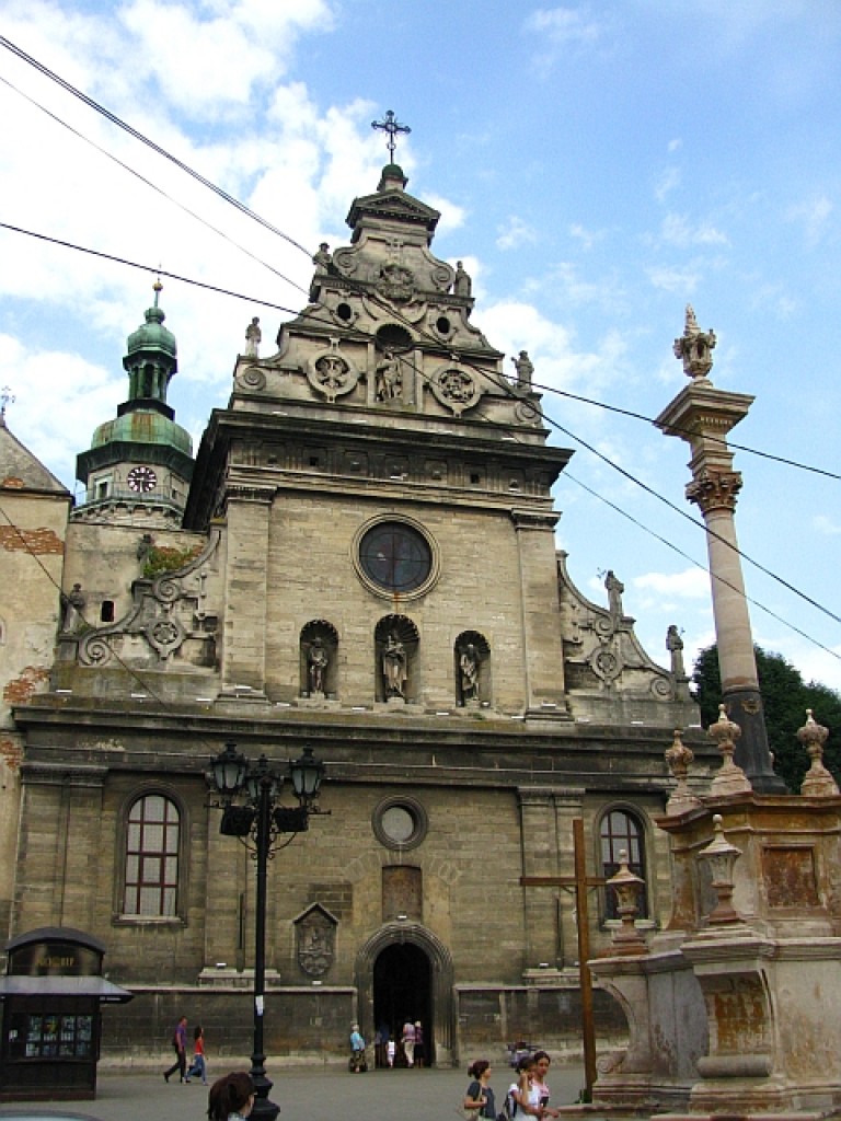 Zdjęcia: Lwów, Ukraina Zachodnia, kościół Bernardynów, UKRAINA Zdjęcia: Lwów, Ukraina Zachodnia, kościół Bernardynów, UKRAINA