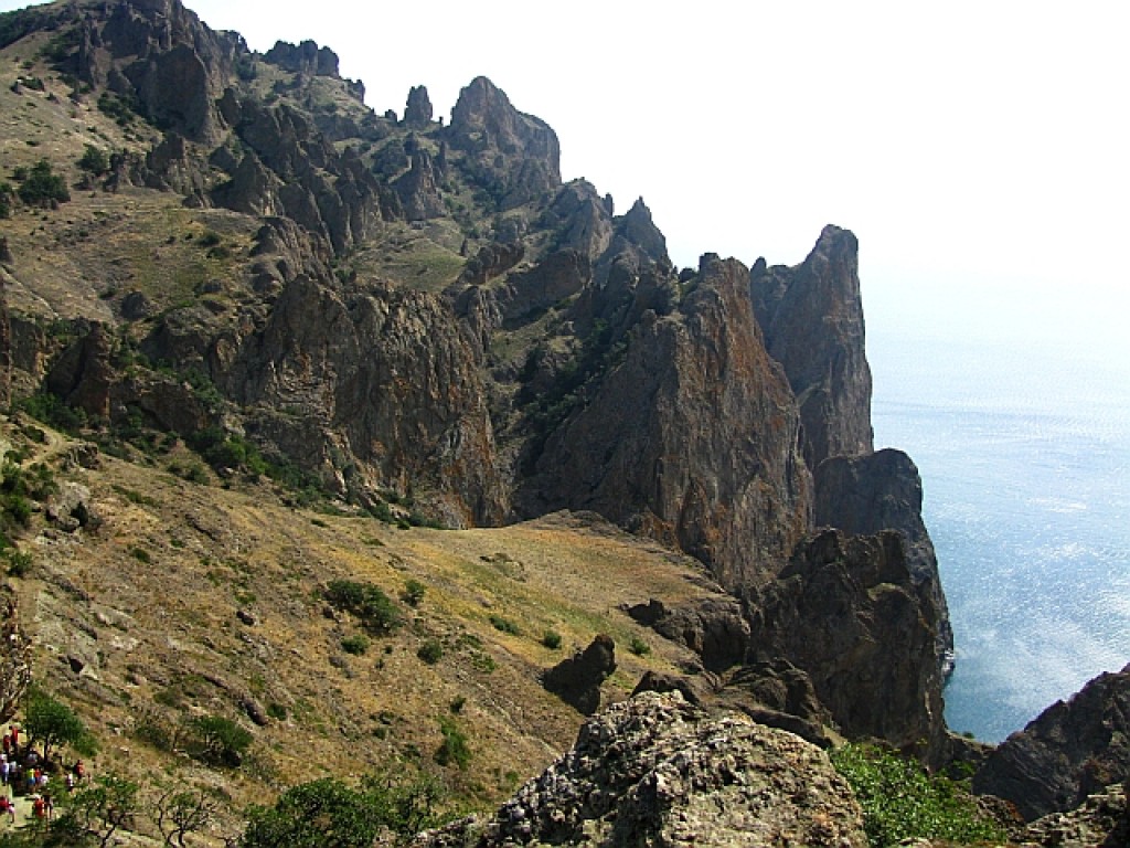 Zdjęcia: Masyw Kara-Dagu, Krym, górska wycieczka, UKRAINA Zdjęcia: Masyw Kara-Dagu, Krym, górska wycieczka, UKRAINA