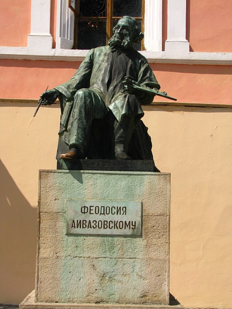 Zdjęcia: Teodozja, Krym, pomnik Ajwazowskiego, UKRAINA Zdjęcia: Teodozja, Krym, pomnik Ajwazowskiego, UKRAINA