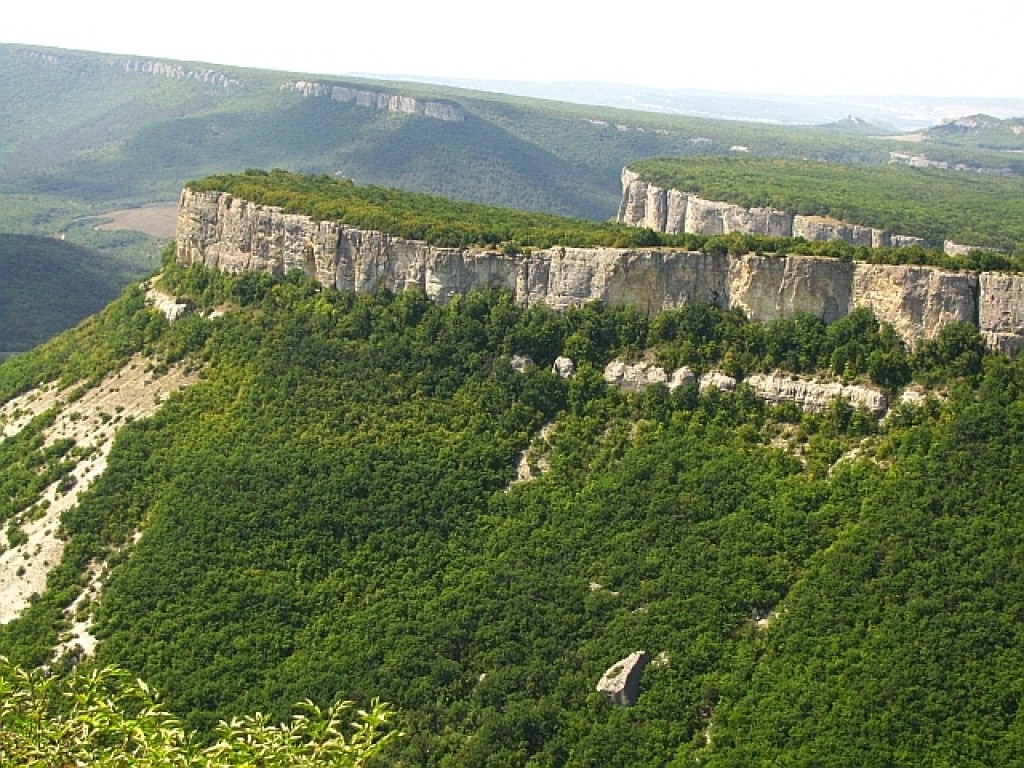 Zdjęcia: twierdza Tepe Kermen, Krym, widok ze szczytu, UKRAINA Zdjęcia: twierdza Tepe Kermen, Krym, widok ze szczytu, UKRAINA