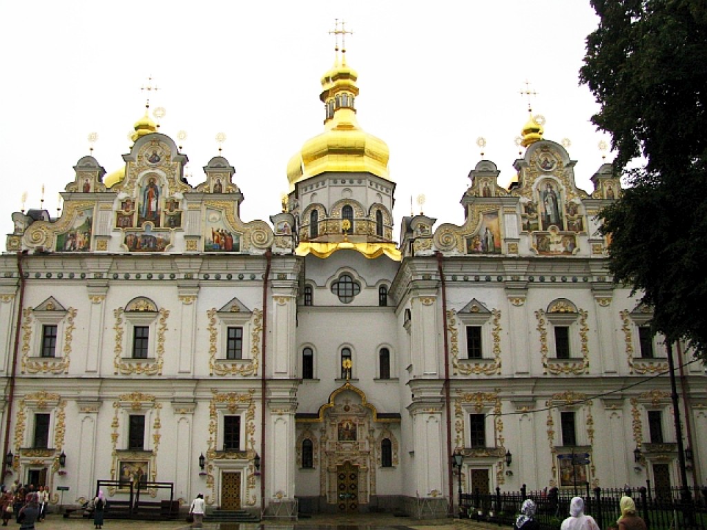 Zdjęcia: Kijów, Obwód Kijowski, Ławra Peczerska - sobór Zaśnięcia Matki Boskiej, UKRAINA Zdjęcia: Kijów, Obwód Kijowski, Ławra Peczerska - sobór Zaśnięcia Matki Boskiej, UKRAINA