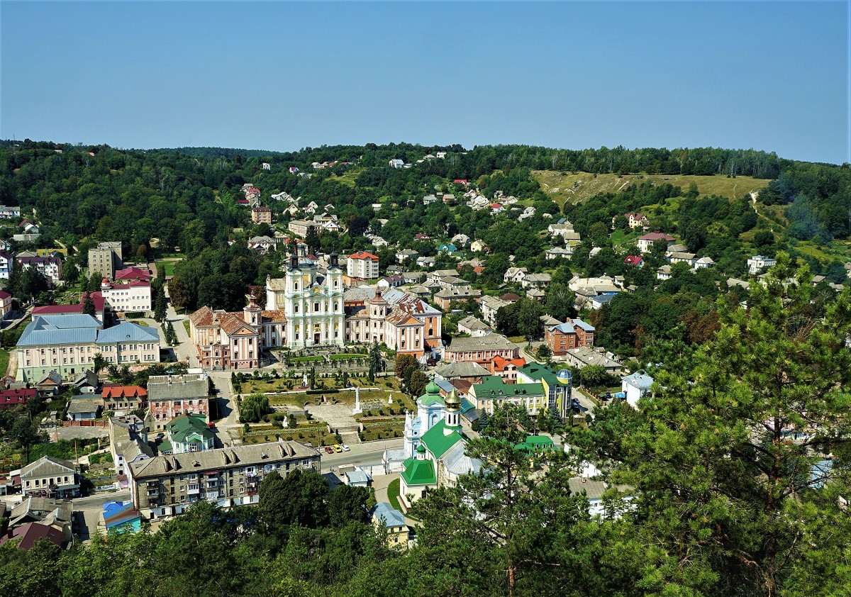 Zdjęcia Góra królowej Bony, Obwód Tarnopolski, Panorama Krzemieńca