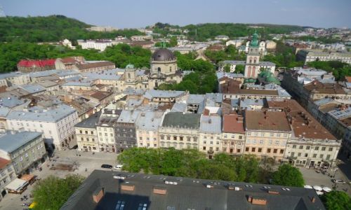 Zdjecie UKRAINA / Wojewdztwo Lwowskie / Lww / Panorama Lwowa