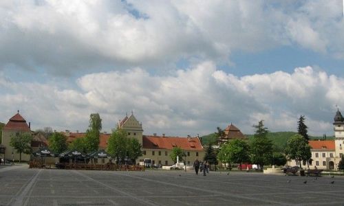 Zdjcie UKRAINA / Lwowski / kiew / zamek Sobieskich i ratusz