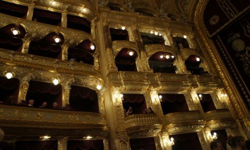 Zdjecie UKRAINA / - / Odessa / Widownia w Teatrze Opery i Baletu
