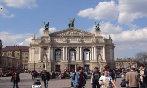 Zdjęcie UKRAINA / Zach. Ukraina / Lwów / Opera Lwowska
