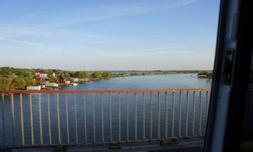 Zdjęcie UKRAINA / - / Besarabia / Dniestr rozszerza się w Liman Dniestru