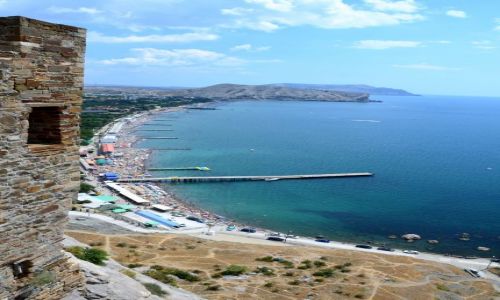 Zdjcie UKRAINA / Krym / Sudok / Widok z twierdzy