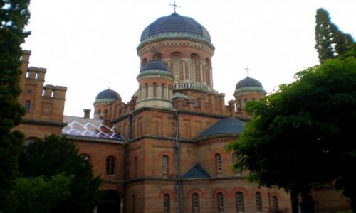 Zdjecie UKRAINA / Bukowina / Czerniowce / Paac Metropolity Bukowiny i Dalmacji, obecnie uniwersytet