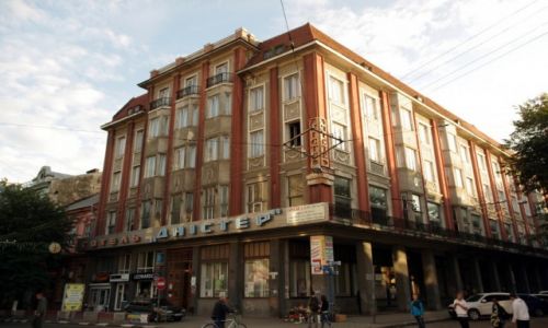 UKRAINA / Galicja / Iwano Frankowsk / Hotel Dnister