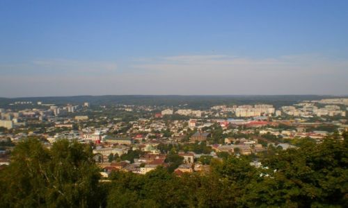 Zdjecie UKRAINA / lwowskie / Lww / miasto z Wysokiego Zamku
