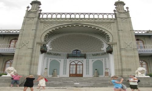 Zdjęcie UKRAINA / Krym / Ałupka / pałac Woroncowa