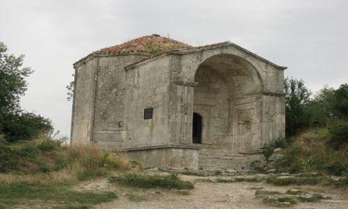 Zdjęcie UKRAINA / Krym / Czufut Kale / skalne miasto